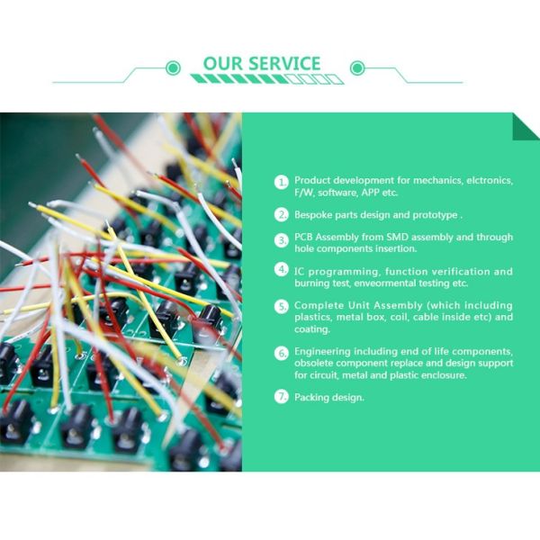 Multilayer Flexible Medical PCB Assembly HDI Board 1.6mm thickness