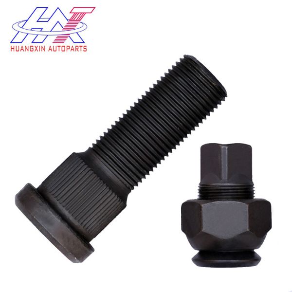 Wheel Bolts Grade10.9 Lock Wheel Hub Stud Bolt Heavy Duty Truck Parts Wheel Bolt And Nut
