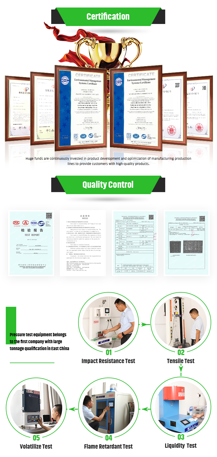 Square Shape Sedum Green Roof Tray for Plastic Large Garden Planter and Green Plant