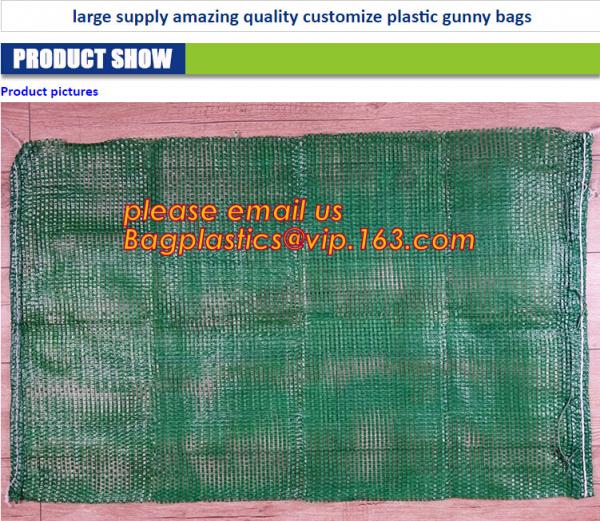 PE raschel mesh net bag,Fruit Vegetable Potato Bag / PP PE Mesh Bag / Raschel Leno Mesh Bag for Packing onions potatoes