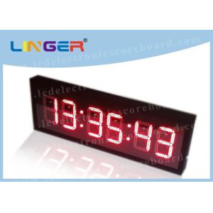 Quality Double Sides LED Countdown Timer For Different Sports Game 88 / 88 / 88 Format for sale