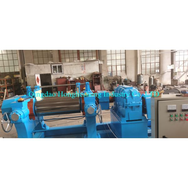 Adjustable 14 Inches Roll Open Mill Rubber Mixing Rubber Milling Machine