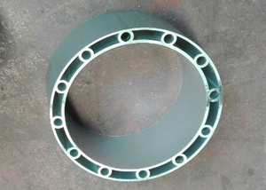 Mill Finish Round Hollow Aluminum Extrusion for Boats , 6061 / 6005 Aluminum Alloy