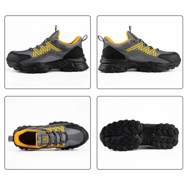 Summer Breathable Anti Smash Lightweight Construction PPE Safety Shoes