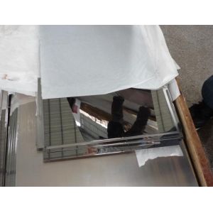 Quality 304 316 430 stainless steel sheet no8 mirror finish for sale