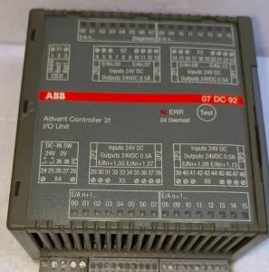 Quality ABB 07DC92 GJR5252200R0101 Digital I/O Module Distributed Automation PLCs for sale