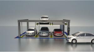 Quality Two Levels Automated Smart Puzzle Lift-Sliding Mechanical Parking System for sale