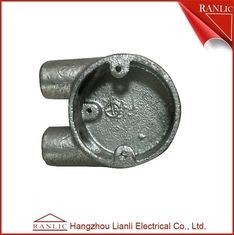 Quality Circular Malleable Iron Four Way Junction Box / Electrical Terminal Box for sale