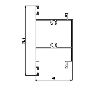 Quality CNC Machining High Security Aluminium Alloy Door And Window for sale