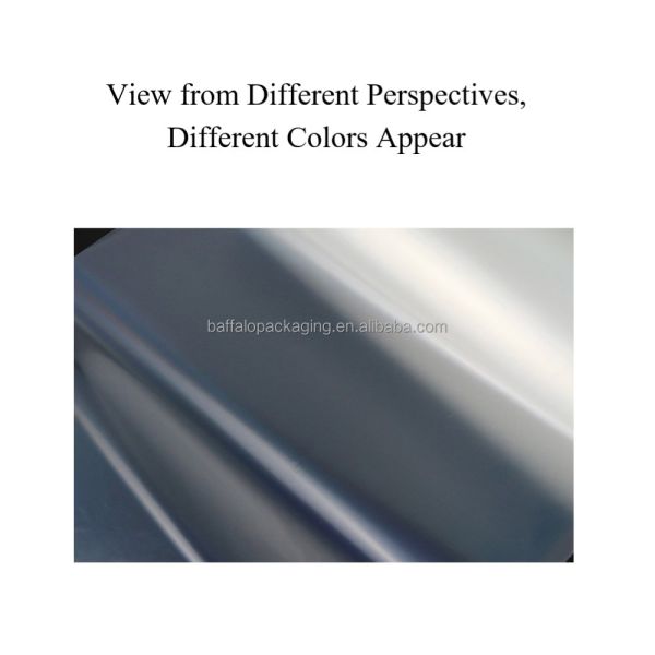 BOPP Thermal Lamination Rainbow Holographic Film EVA Adhesive Pre-coated for Paper Cosmetic Boxes Wine Packaging and Advertising