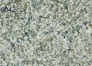 Quality Engineered Grey 6 MM Quartz Stone Tops Easy To Clean Decorative Materials for sale