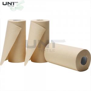 Quality Washable Spunlace Wipes Paper Towel Roll Reusable Kitchen Cleaning Cloths 130gsm for sale