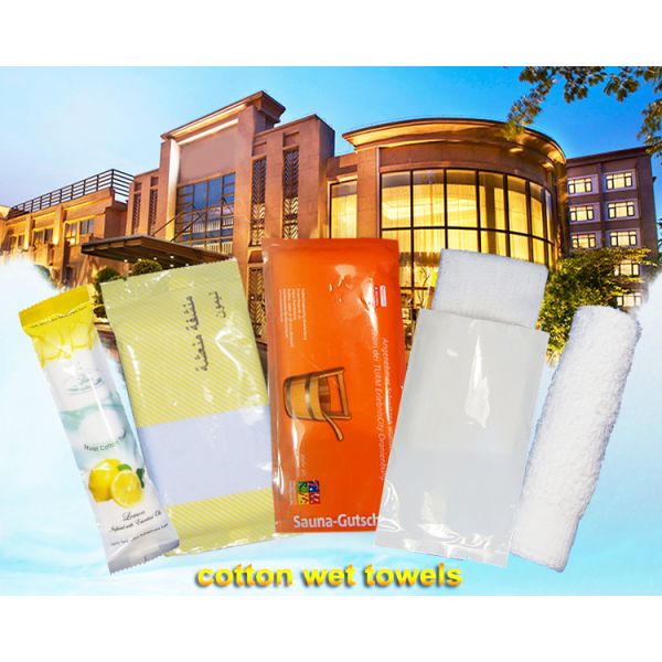 Individual pack restaurant disposable wet cooling towel for restaurant