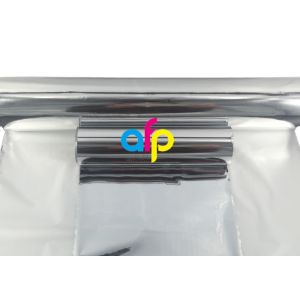 China Printable Golden / Silver Metallized Bopp Film , Metallized Plastic Film Roll on sale