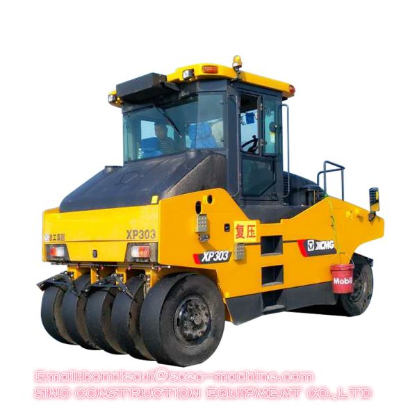 30 Ton Pneumatic Rubber Tire Road Roller XP303S XCMG Construction Machinery