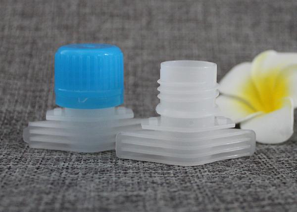 16mm pilferage-proof plastic bottle spout cap top on baby food pouch offer OEM nozzle size