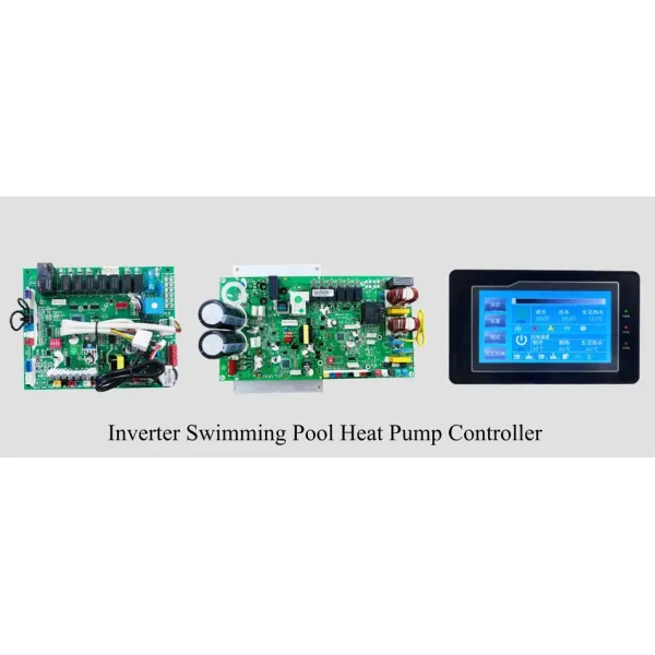 Energy-Saving 1.5kw 2kw 3.5kw Single Phase DC Inverter Integrated Heat Pump PCBA with Digital Thermostat and Sensor