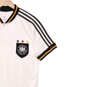 Germany Retro 1996 Home National Team Football Jerseys Classic Breathable