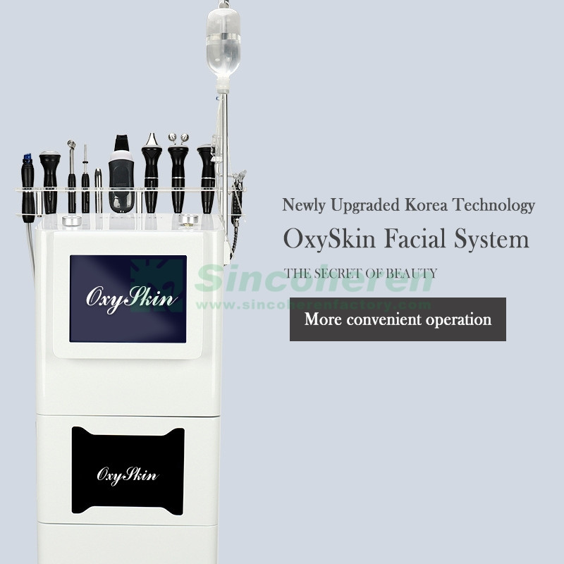 Buy cheap Oxygen Sprayer Facial Skin Care Machines 1.1MHz 30L With 2 Polished Heads from wholesalers
