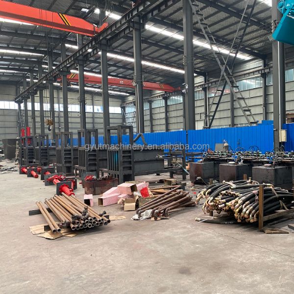 10t Pressure Textile Wiper Bale Rag and Duster Cloth Press Packing Machine for Waste