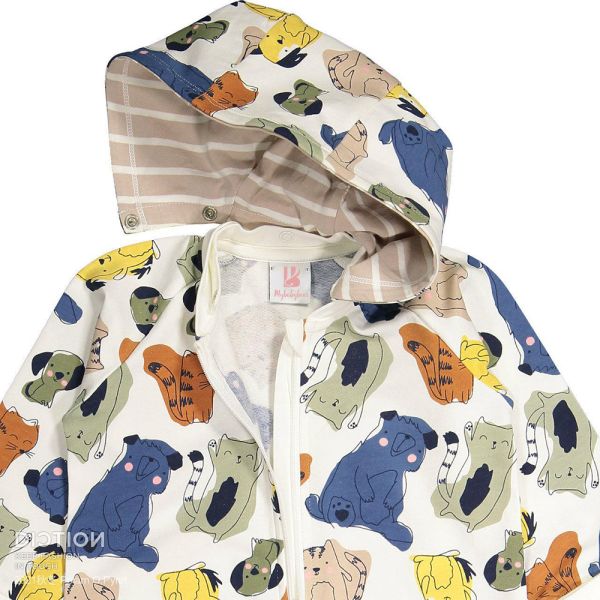 2023 baby products newborn clothes set for autumn winter overalls long sleeve romper with hood children clothing