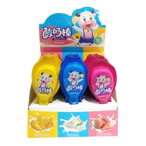 Quality OEM Yogurt Stick Gummy Soft Milk Candy Mixed Fruit for sale