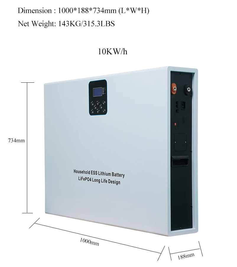 48V100ah Lifepo4 Battery Lifepo4 Battery 48v Lithium Battery Pack For Solar Power System