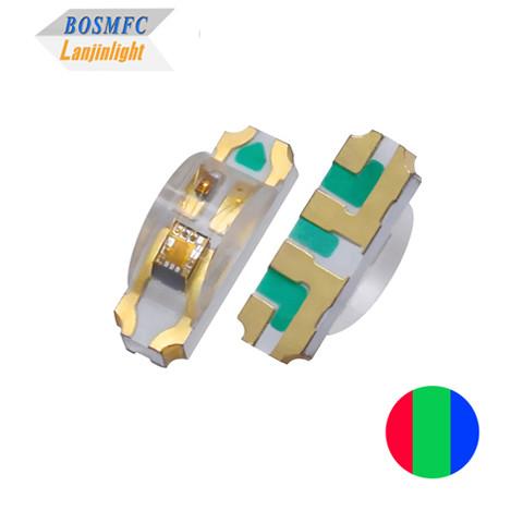 Buy Side view 1206 Multi Color SMD LED for speaker Lighting RGB 1204 led chip With Internal IC Self Flashing at wholesale prices