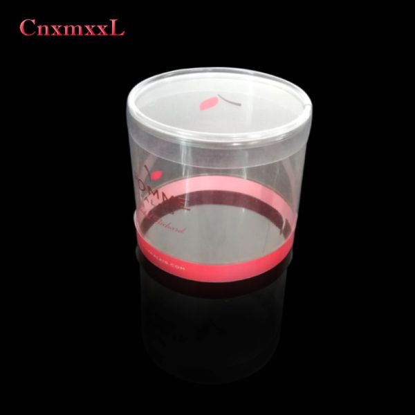 Offset Printing Mascara Cylindrical Packaging Boxes Recycled Plastic Tube Box