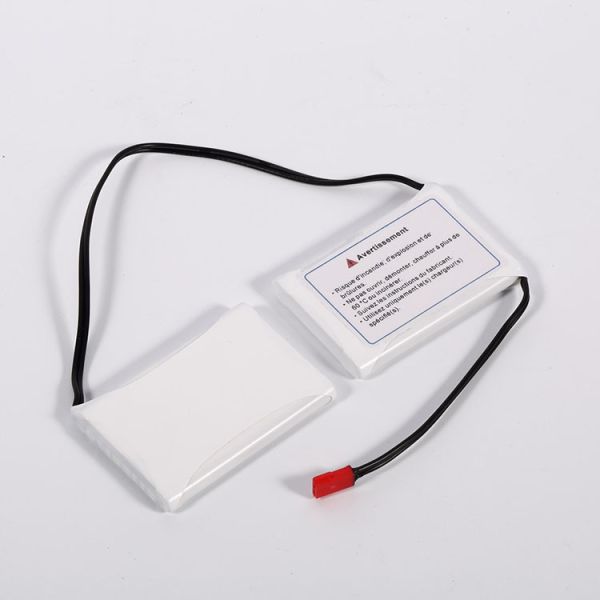 Rechargeable Snow / Ski Boots Use Flat Lithium Battery 523450AR 1S2P 3.7v 2200mAh Li-ion Battery