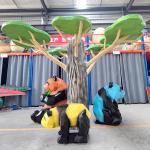 Lifelike Panda Model Customization Unique Shape For Theme Park