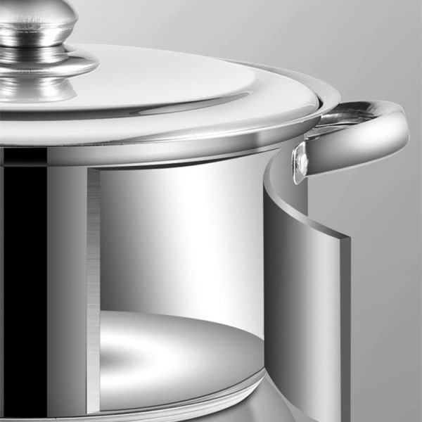 Stainless Steel Cookware Set 10 Piece Kitchen Ware Cooking Pot Set