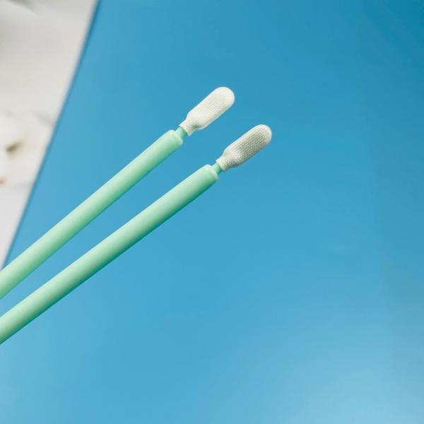 Micro Electronics Cleaning Swabs 1mm Thin Flexible Polyester Tips ESD Safe for