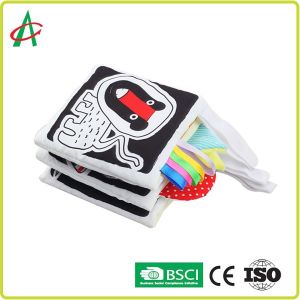 Quality 20x20cm Rag Soft Books For Infants Handcrafted Plush Polyester for sale