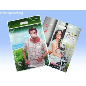 Custom Printed Plastic Shopping Bags With Handle