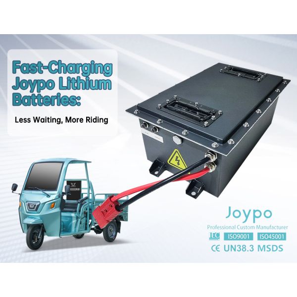 Electric Tricycle Cargo 48V 150Ah Lithium Battery Fast Charge Long Lasting