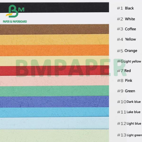 180gsm Cover Paper Leather grain paper A4 binding cover Paper