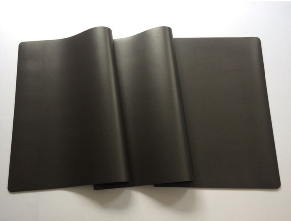 Premium Natural Rubber Bottom PU Leather Top Yoga Mat