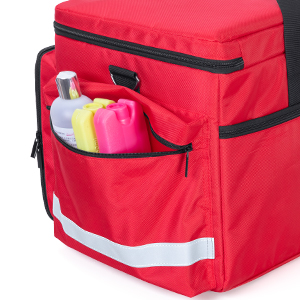 Emergency Medical Bag Empty With Compartment For Oxygen Tank First Responder Trauma Bag With Reinforce Bottom B