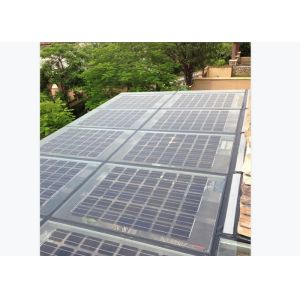 Quality Double Glass BIPV Solar Panels Customized BIPV Transparent Photovoltaic Panel for sale