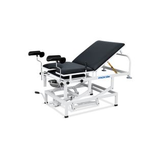 Power Coating Height Adjustable 170kg Medical Hydraulic Delivery Bed