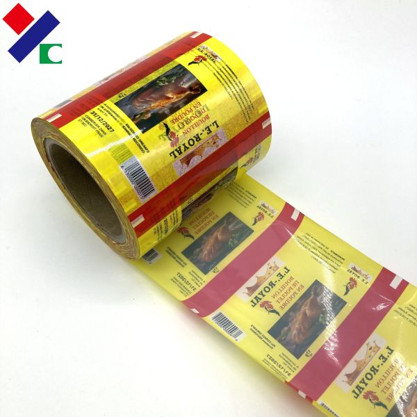 Custom Printed Popcorn Plastic Packaging Bag Snack Packaging Pouches
