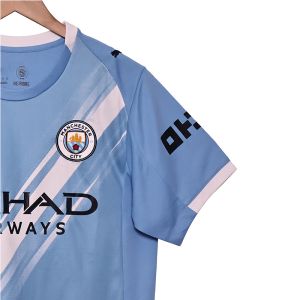 Home Football Fan Jerseys Team Customization For Manchester City 2025-2026