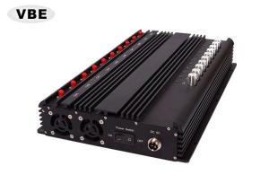 Quality Black Color Desktop Cell Phone Signal Jammer 33dBm Average Output Power, Indoor RF Jammer, Indoor Mobile Signal Jammer for sale