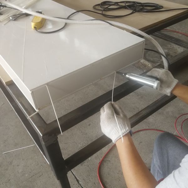 6m Length Electrostatic Powder Coating Room / Powder Paint Spray Booth