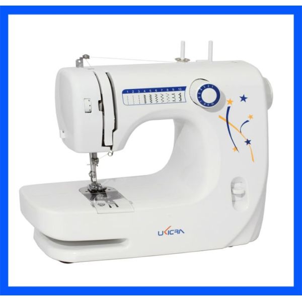 Multi-function Brother Sewing Machine UFR-608 White Overall Dimensions 33.5*14.5*24.5CM