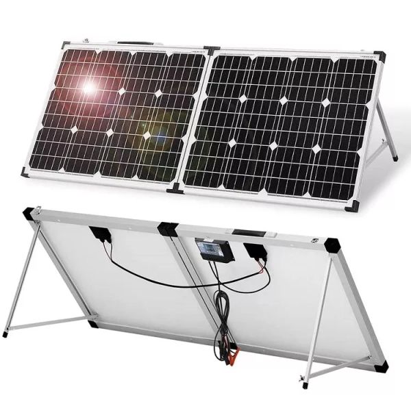 Monocrystalline Solar Power Panel 100w Home Solar Panel With Aluminium Alloy Frame