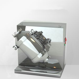 Talcum Powder 3d Multi Directional Grain Mixer Equipment In Pharmaceutica