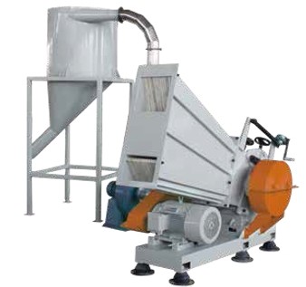 JWELL Pvc Wpc Profile Crusher Pipe recycling machine