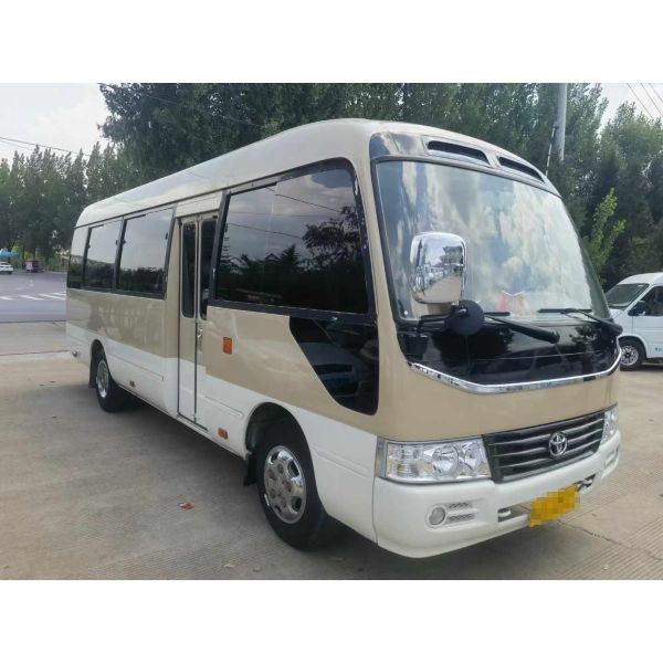 23 Seater Luxury VIP Coaches Second Hand Buses Custom Used 2016 To-yota Coaster Buses